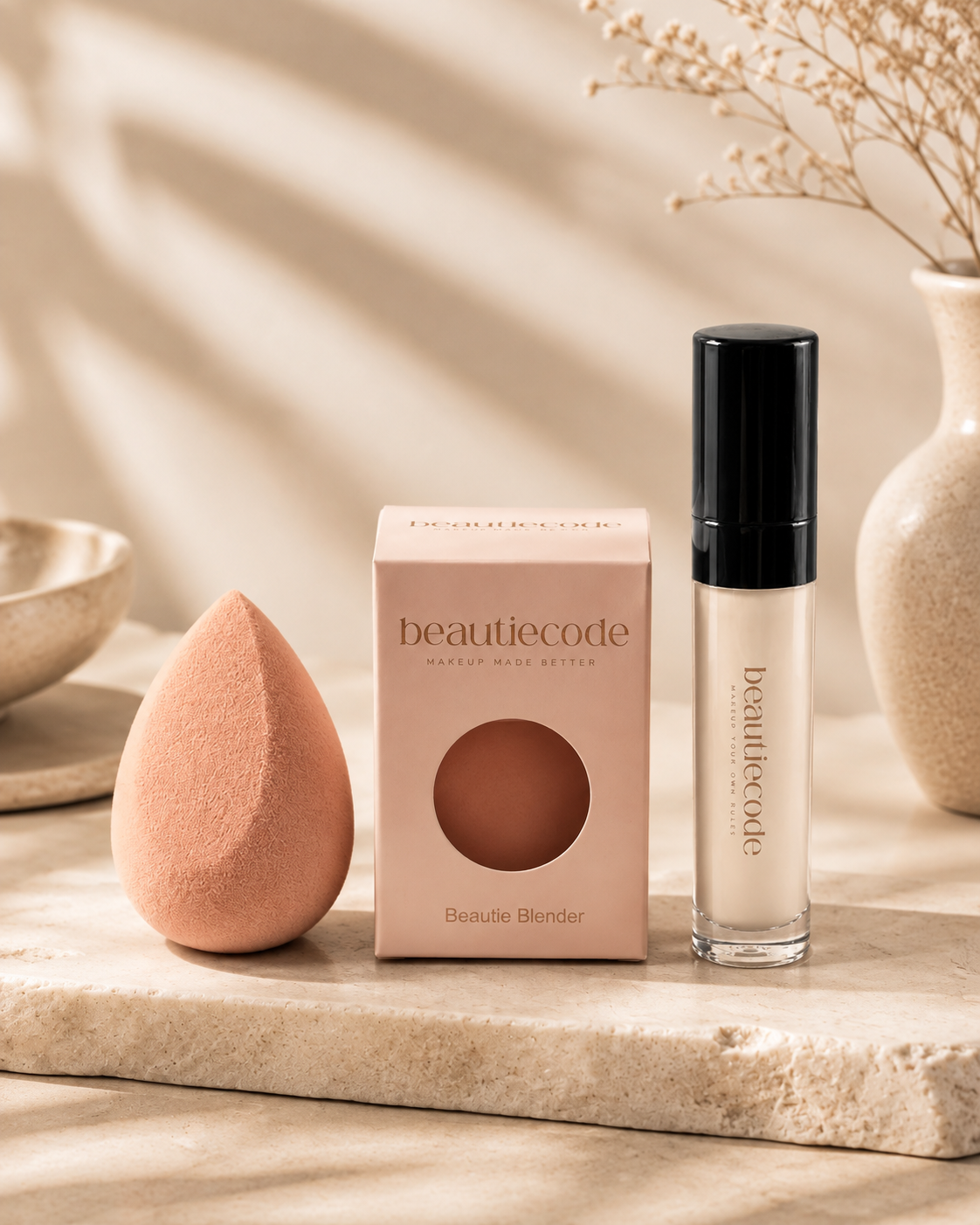 beautiecode beautie blender and concealer bundle