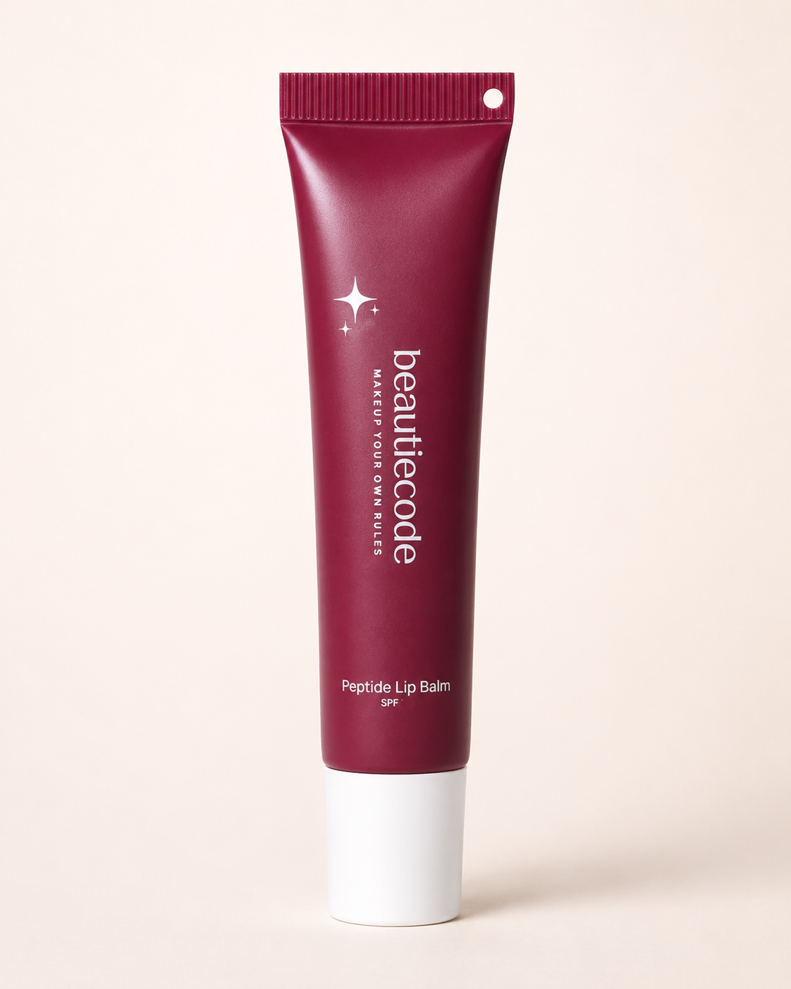 cherry tinted peptide lip balm with spf15